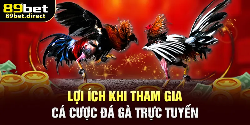 Lợi ích khi tham gia cá cược đá gà trực tuyến