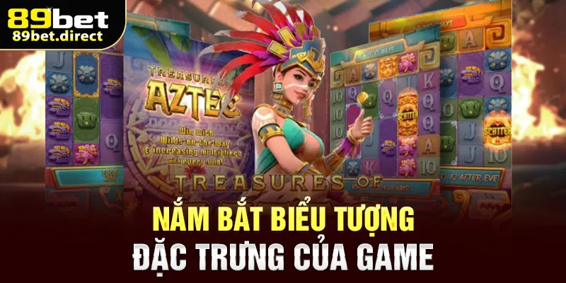 Nắm bắt biểu tượng đặc trưng của game