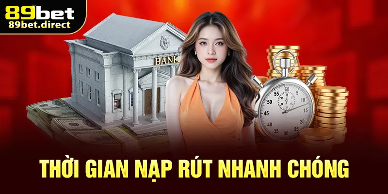Thời gian nạp rút nhanh chóng