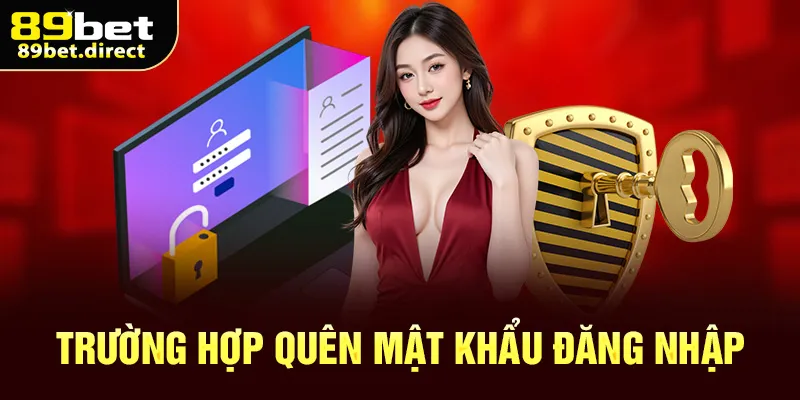 Trường hợp quên mật khẩu tài khoản